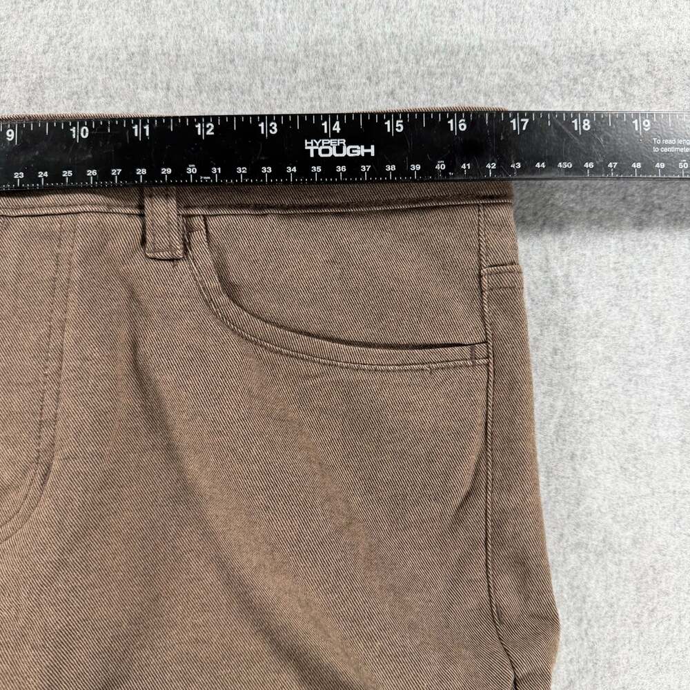 English Laundry Mens Brown 5-Pocket Straight Leg Casual Pants Size 32x30 - Picture 4 of 8